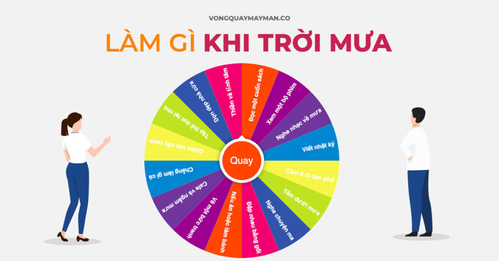 Vòng quay làm gì khi trời mưa