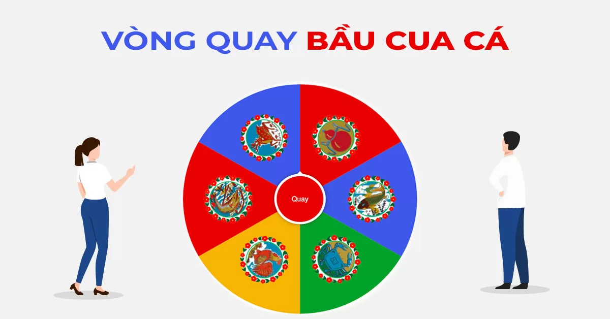 Vòng quay bầu cua tôm cá online