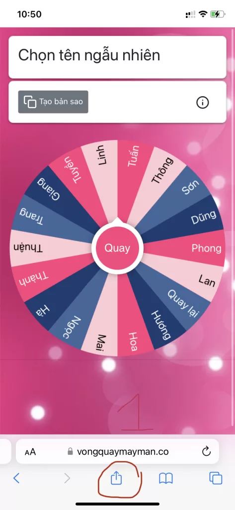Bước 1